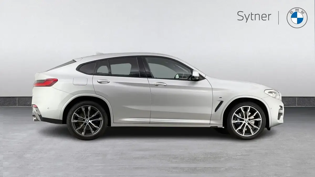 Used BMW X4 M Sport 187 HP (137 kW) 2019 Silver SUV