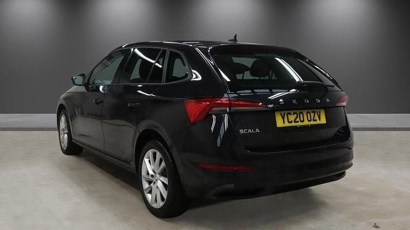 Used Skoda Scala SE L 115 HP (84 kW) 2020 Black Hatchback