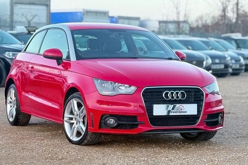 Used Audi A1 S-Line 122 HP (89 kW) 2011 Red Hatchback