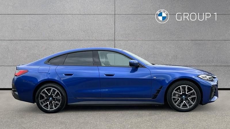 Used BMW i4 M Sport 250 kW (340 HP) 2022 Blue Sedan