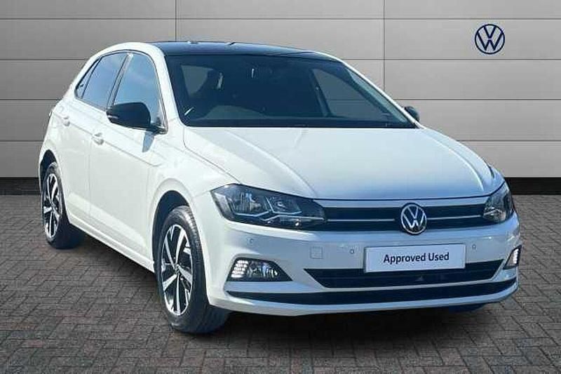 Used VW Polo Match 95 HP (69 kW) 2021 White Hatchback