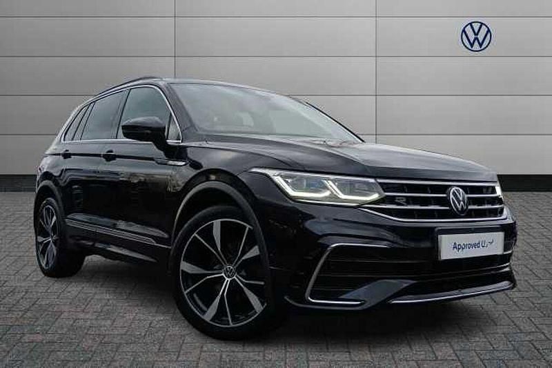 Used VW Tiguan R-line 150 HP (110 kW) 2022 Black SUV
