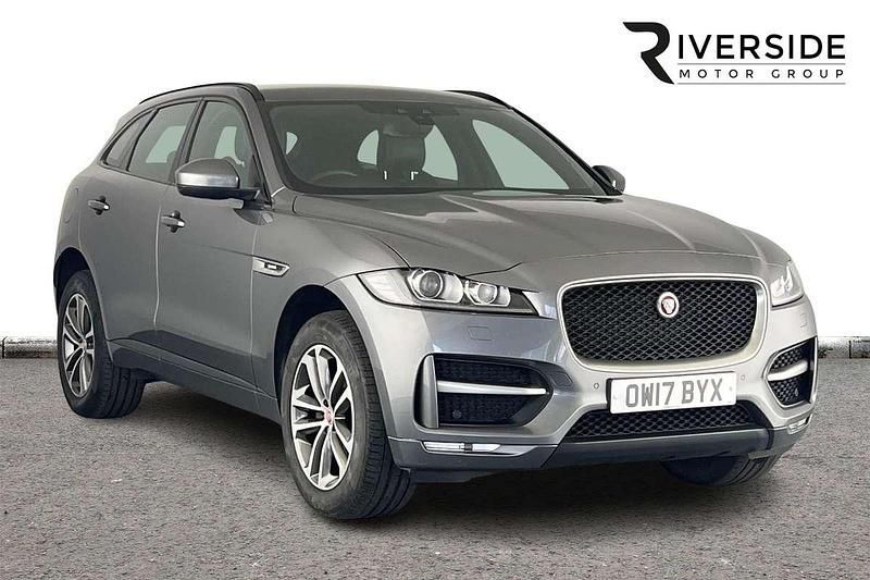 Corris grey Used 2017 Jaguar F-Pace R-Sport SUV | £12,990 (Fair price) - Image 1/4