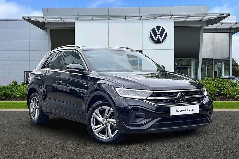 Black Used 2022 VW T-Roc R-line SUV | £19,997 (Fair price) - Image 1/4