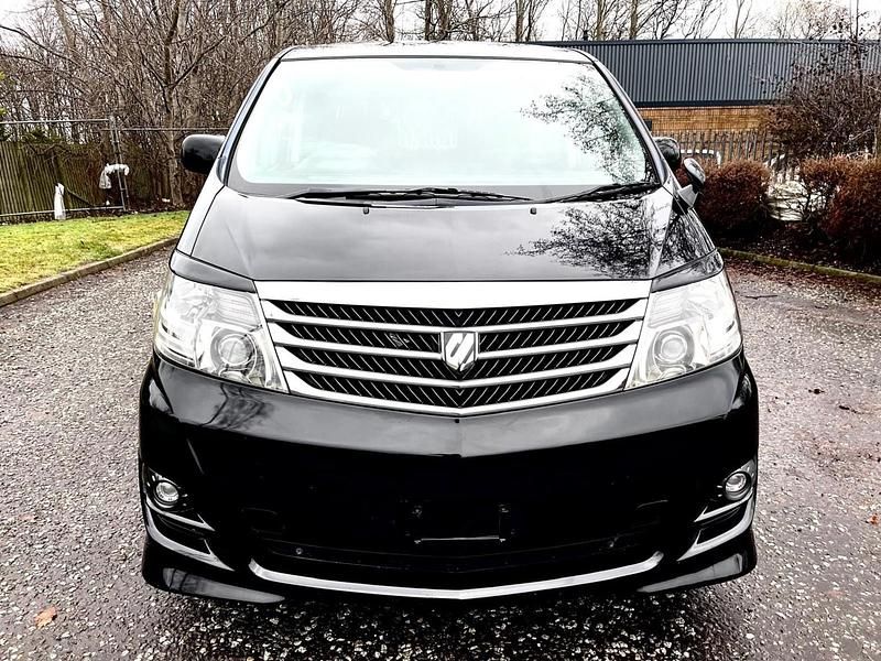 Used Toyota Alphard 159 HP (116 kW) 2007 Black MPV