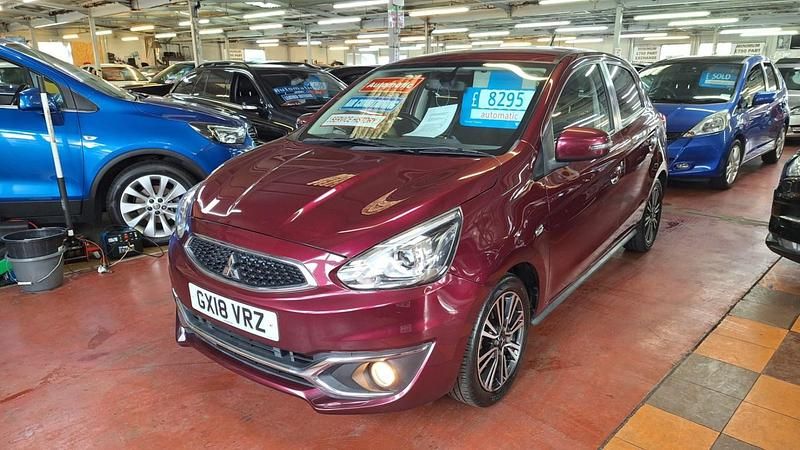Used Mitsubishi Mirage 2018 Purple Hatchback