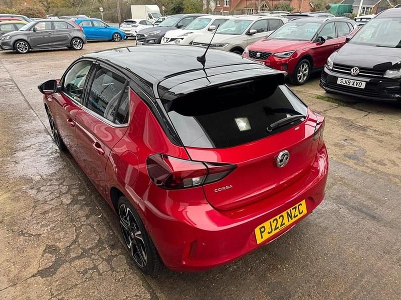 Used Vauxhall Corsa Edition 100 HP (73 kW) 2022 Red Hatchback