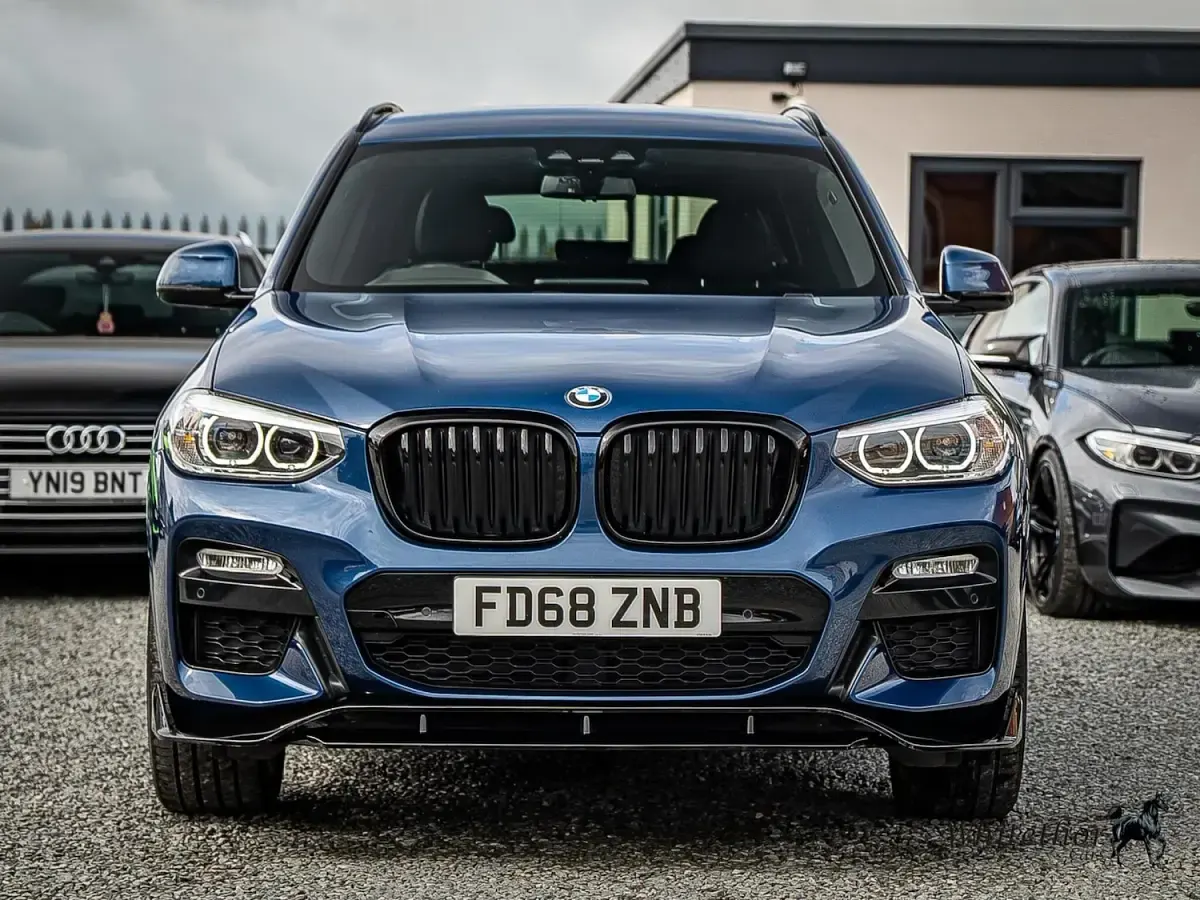 Used BMW X3 M Sport 265 HP (194 kW) 2019 Blue SUV