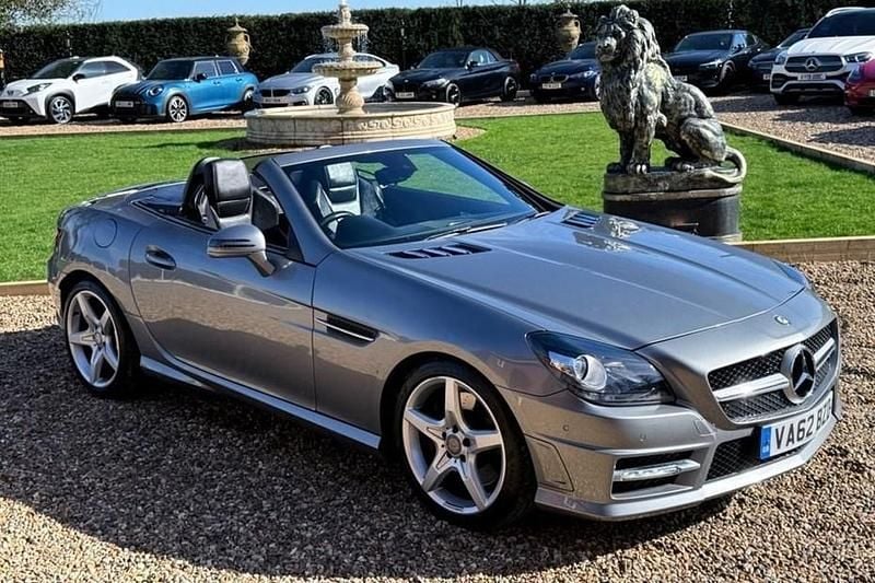 Used Mercedes SLK250 AMG 2013 Silver Cabriolet