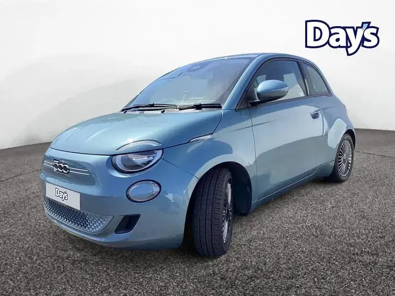 Used Fiat 500e Icon 86 kW (118 HP) 2022 Blue Hatchback