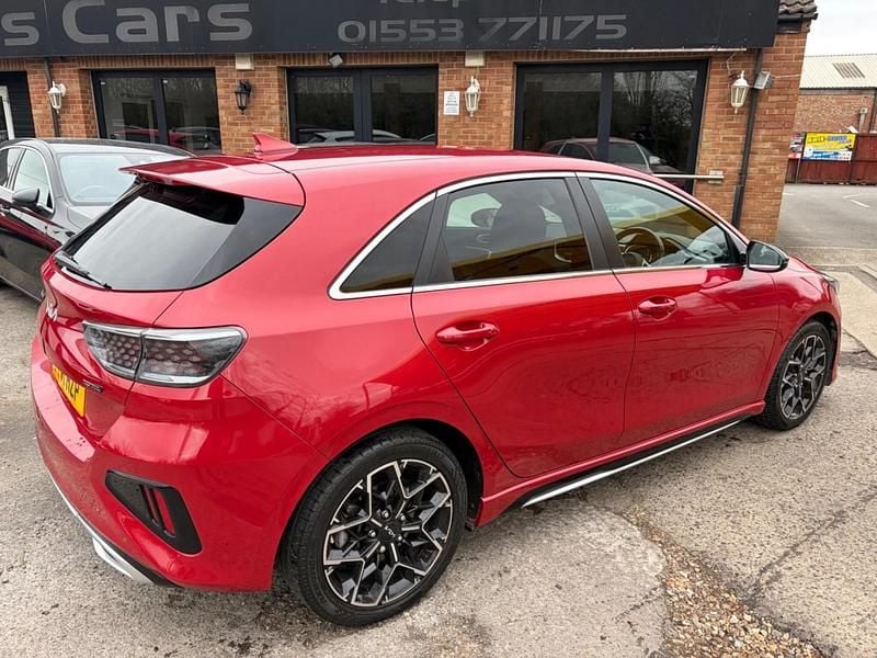 Used Kia Ceed GT-Line 2022 Red Hatchback