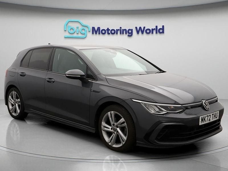 Grey Used 2022 VW Golf VIII R-line Hatchback | £17,600 (Good price) - Image 1/4