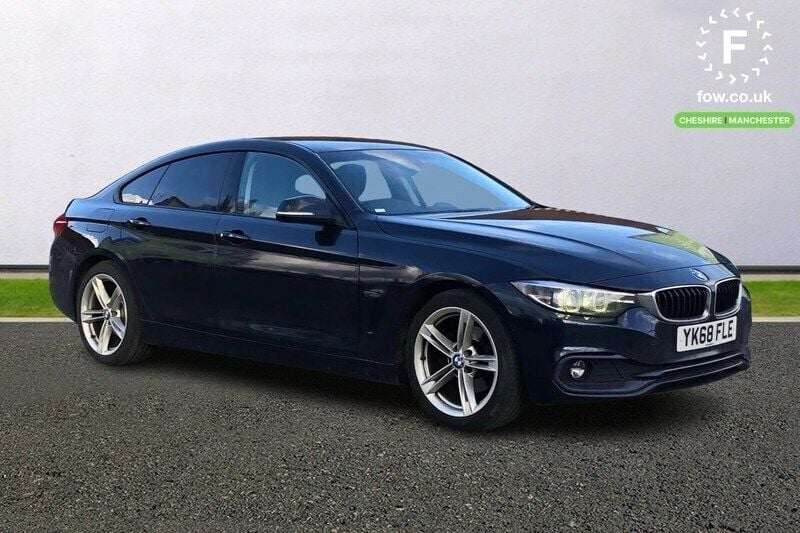 Blue Used 2018 BMW 420 Sport Line Coupe | £12,499 (Good price) - Image 1/4