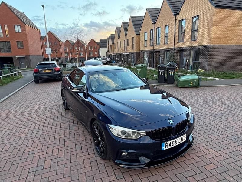 Used BMW 430 Cabriolet M Sport 2015 Blue Cabriolet