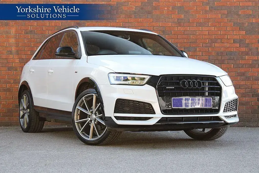 Usado Audi Q3 Black Edition 180 HP (132 kW) 2018 Branco SUV