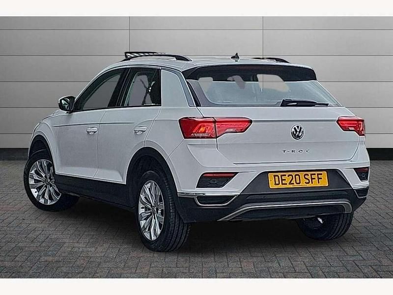 Used VW T-Roc SE 115 HP (84 kW) 2020 White SUV