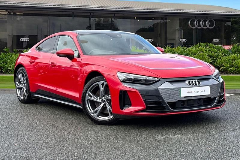 Red Used 2023 Audi e-tron GT quattro Comfort Sedan | £45,250 (Fair price) - Image 1/4