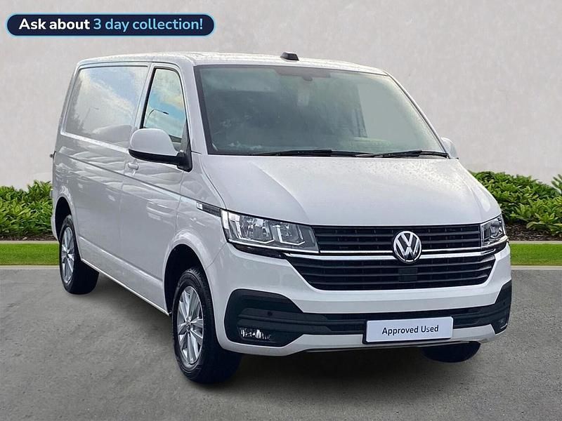White Used 2024 VW Transporter Highline Van | £27,199 (Good price) - Image 1/4