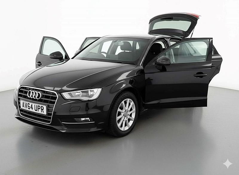 Used Audi A3 Comfort 110 HP (80 kW) 2014 Black Hatchback
