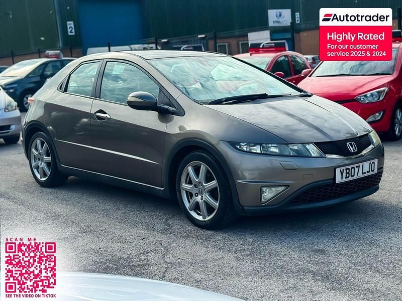 Grey Used 2007 Honda Civic EX Hatchback | £1,990 - Image 1/4