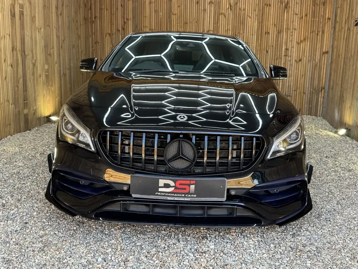 Used Mercedes CLA45 AMG AMG 381 HP (280 kW) 2018 Black Coupe