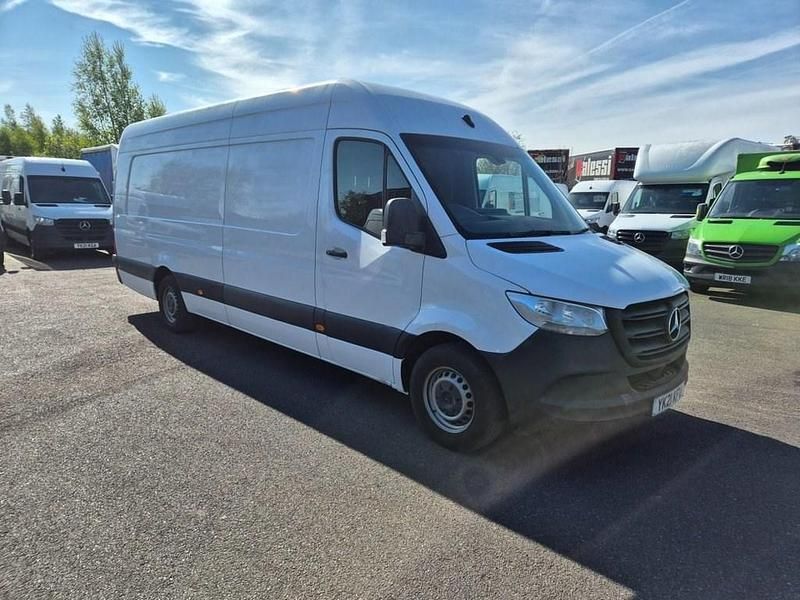 Begagnad Mercedes Sprinter Progressive 2021 Vit Van