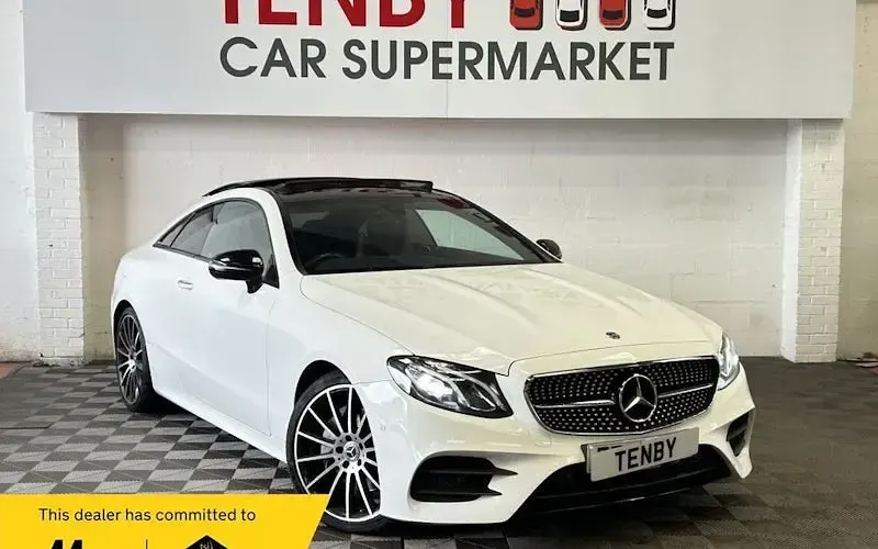 Used Mercedes E220 AMG line 194 HP (142 kW) 2020 Coupe