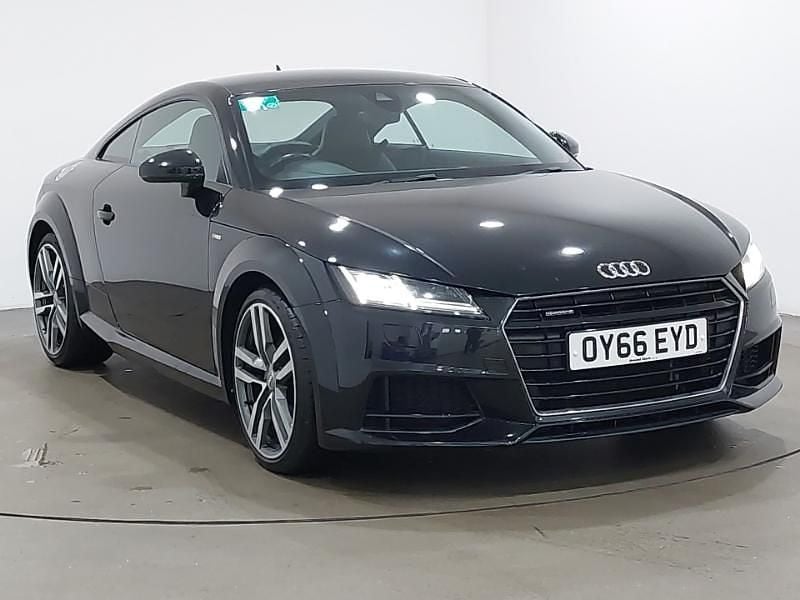 Used Audi TT S-Line 230 HP (169 kW) 2016 Black Coupe