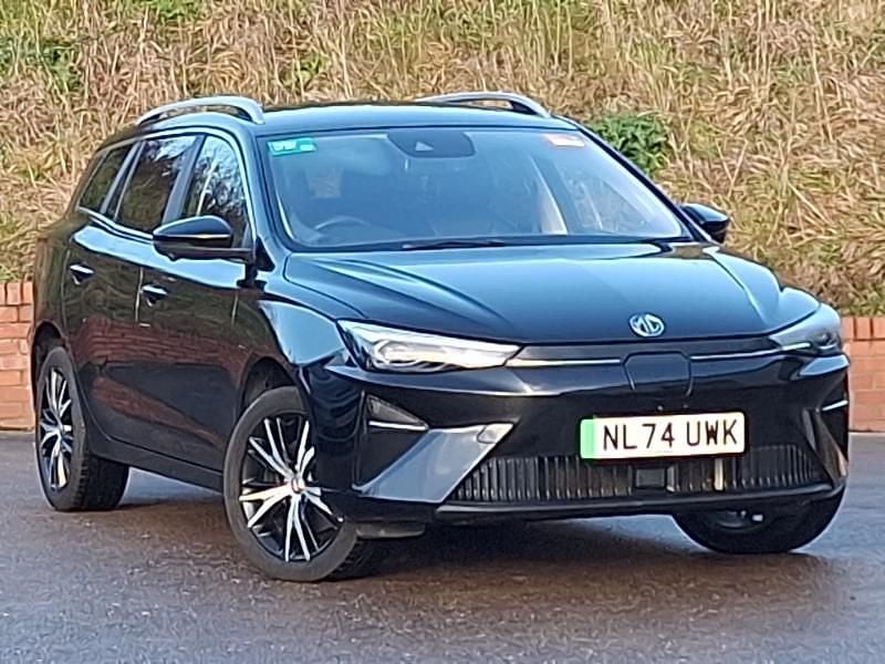 Black Used 2024 MG MG5 EV Trophy Estate | £15,998 (Fair price) - Image 1/4