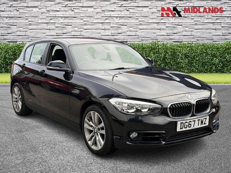 Black Used 2017 BMW 118 Sport Line Hatchback | £6,400 (Good price) - Image 1/3