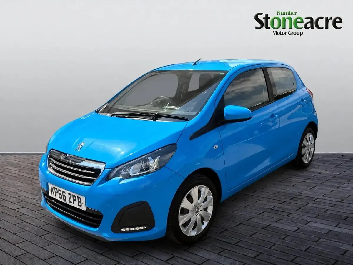 Used Peugeot 108 Active 2016 Blue Hatchback