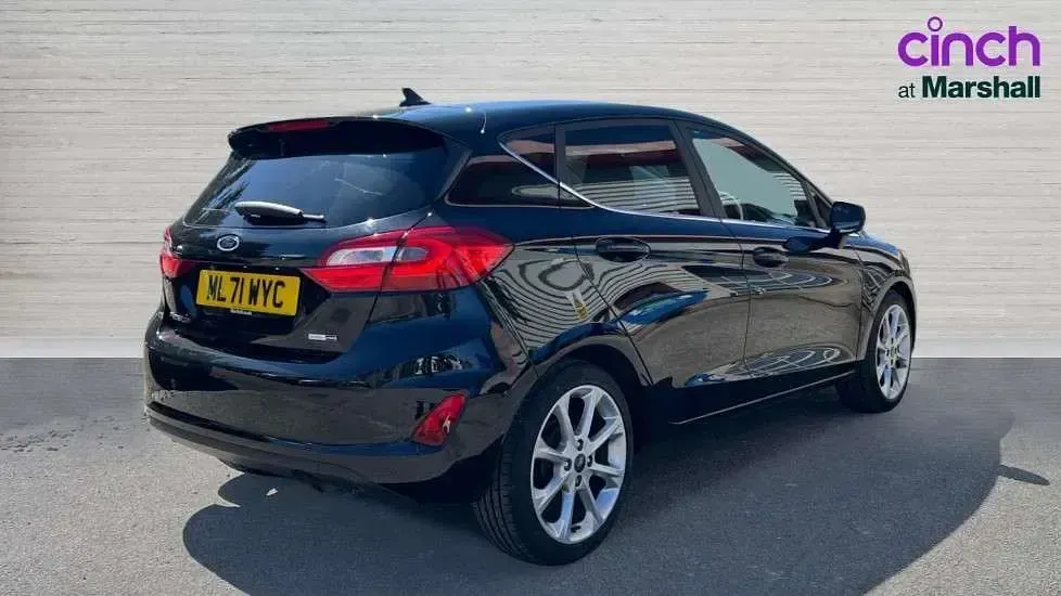 Used Ford Fiesta Titanium X 125 HP (91 kW) 2021 Black Hatchback