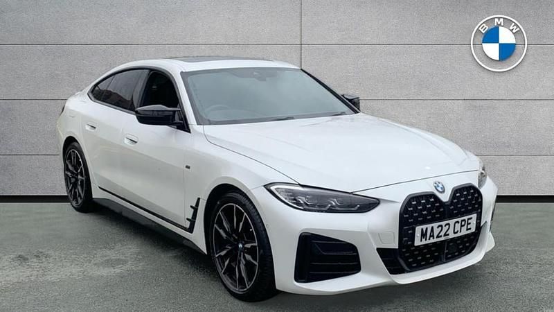 White Used 2022 BMW M440 M Sport Sedan | £35,790 (Good price) - Image 1/4