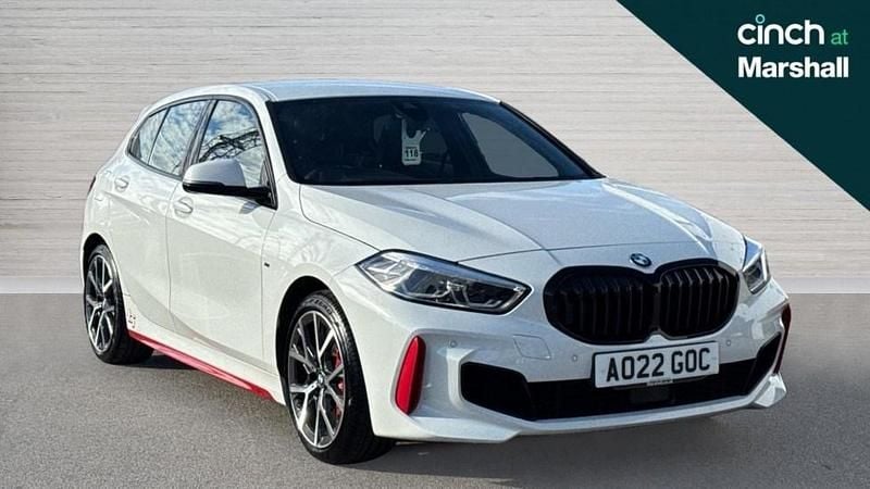 White Used 2022 BMW 128 Comfort Edition Hatchback | £20,045 (Fair price) - Image 1/4