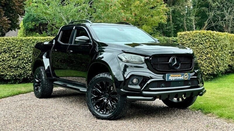 Black Used 2017 Mercedes X250 Pickup | £27,995 (Fair price) - Image 1/4