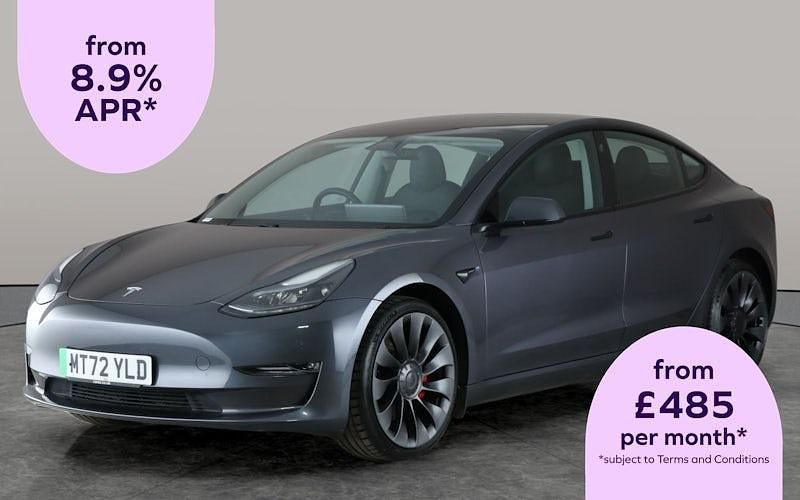 Grey Used 2022 Tesla Model 3 Performance Sedan | £25,884 (A bit pricey) - Image 1/3