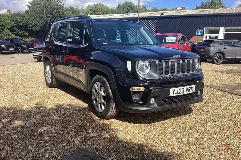 Black Used 2023 Jeep Renegade Limited SUV | £16,495 (Super price) - Image 1/1