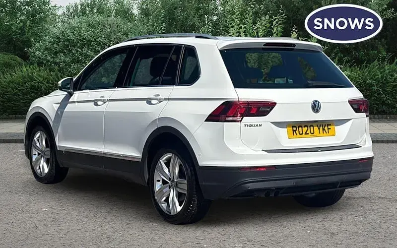 Used VW Tiguan Match 131 HP (96 kW) 2020 White SUV