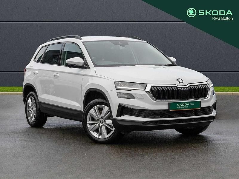Used Skoda Karoq SE 147 HP (108 kW) 2025 Moon white metallic SUV