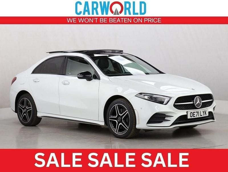 White Used 2022 Mercedes A250 AMG Line Premium Plus Sedan | £19,000 (Fair price) - Image 1/3