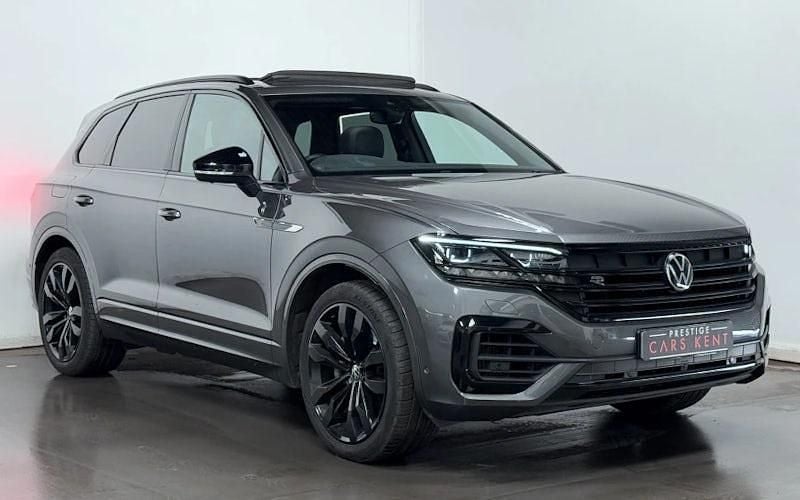 Grey Used 2022 VW Touareg Black Edition SUV | £40,272 (Fair price) - Image 1/4