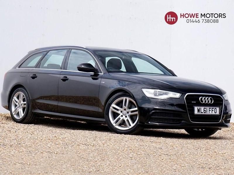 Used Audi A6 S-Line 245 HP (180 kW) 2012 Black Estate