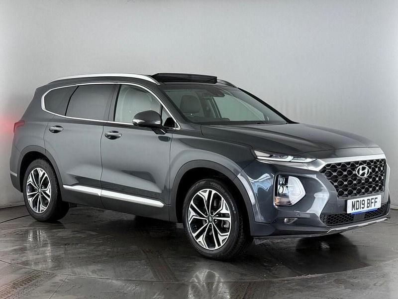 Green Used 2019 Hyundai Santa Fe Premium SE SUV | £24,400 (Good price) - Image 1/3