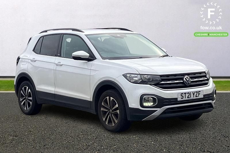 White Used 2020 VW T-Cross United SUV | £13,499 (Fair price) - Image 1/3
