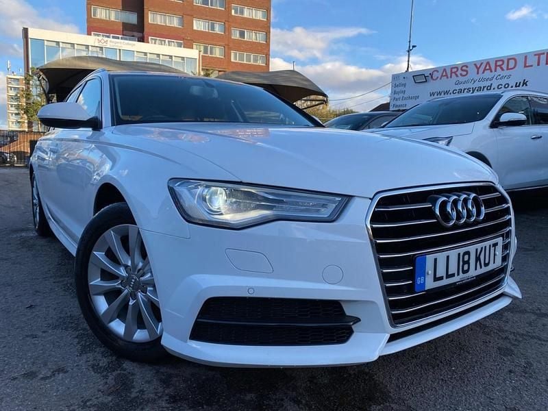 White Used 2018 Audi A6 Estate | £12,499 (Good price) - Image 1/4