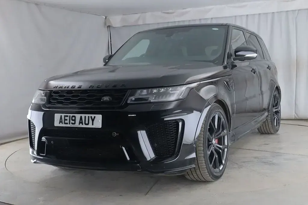 Used Land Rover Range Rover Sport SVR 575 HP (422 kW) 2019 Black SUV