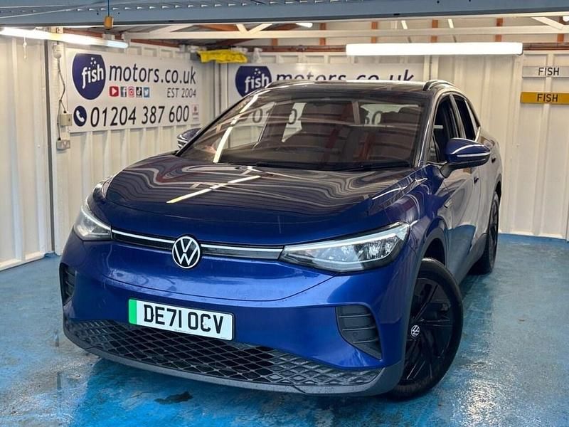Blue Used 2021 VW ID.4 Pro Performance SUV | £15,990 (Good price) - Image 1/3