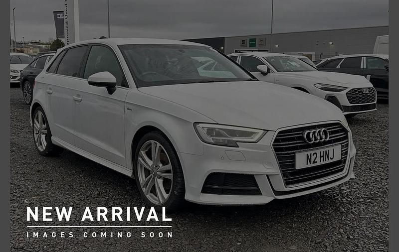White Used 2019 Audi A3 S-Line Hatchback | £12,650 (Good price) - Image 1/4