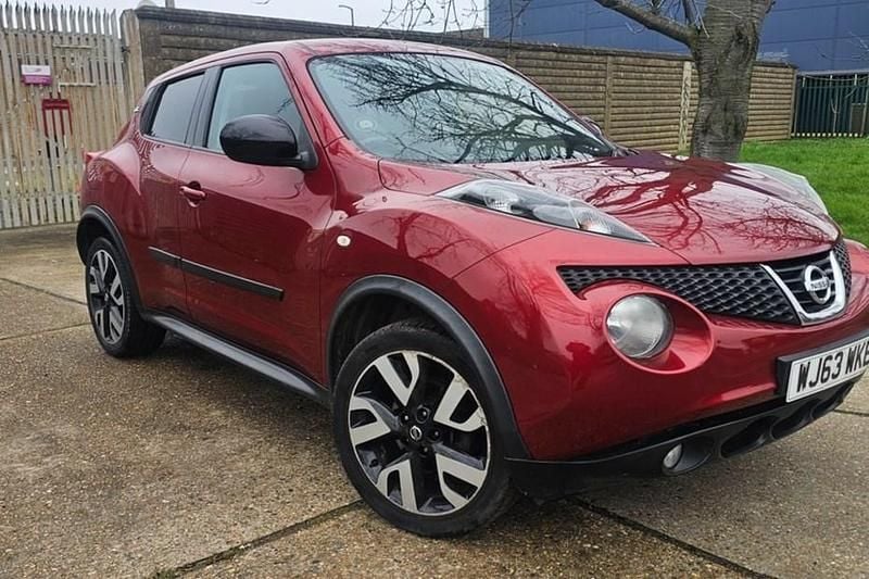 Used Nissan Juke N-TEC 117 HP (86 kW) 2013 Red SUV