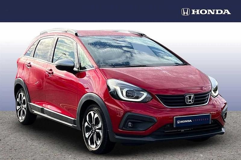 Premium crystal red Used 2022 Honda Jazz EX Hatchback | £20,593 (A bit pricey) - Image 1/4